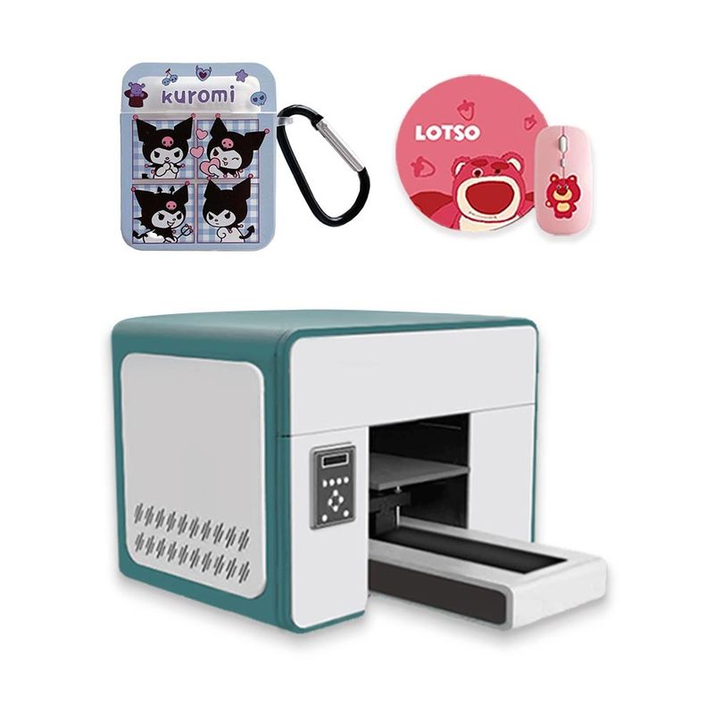 골프볼 플래트베드 LED UV 프린터 Uv LED 잉크젯 프린터 병 PVC 카드 프린터