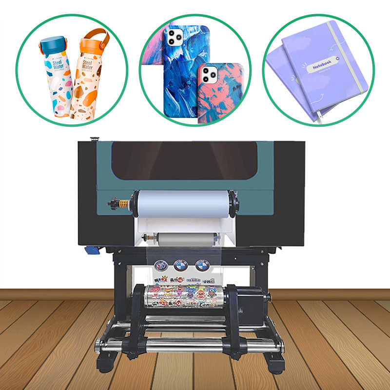 30cm Uv Dtf 전송 프린터 Xp600 헤드 Uv Dtf 롤 투 롤 프린터