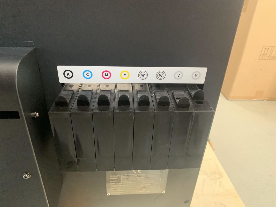 UV 잉크 A3 UV 평면 프린터 아크릴 인쇄 재료에 맞춘 전화 케이스