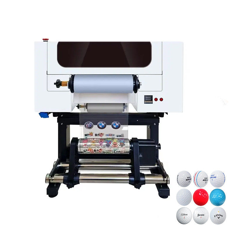 30cm LED UV DTF 프린터 머신 XP600 전화 케이스 컵 랩용 UV 크리스탈 스티커