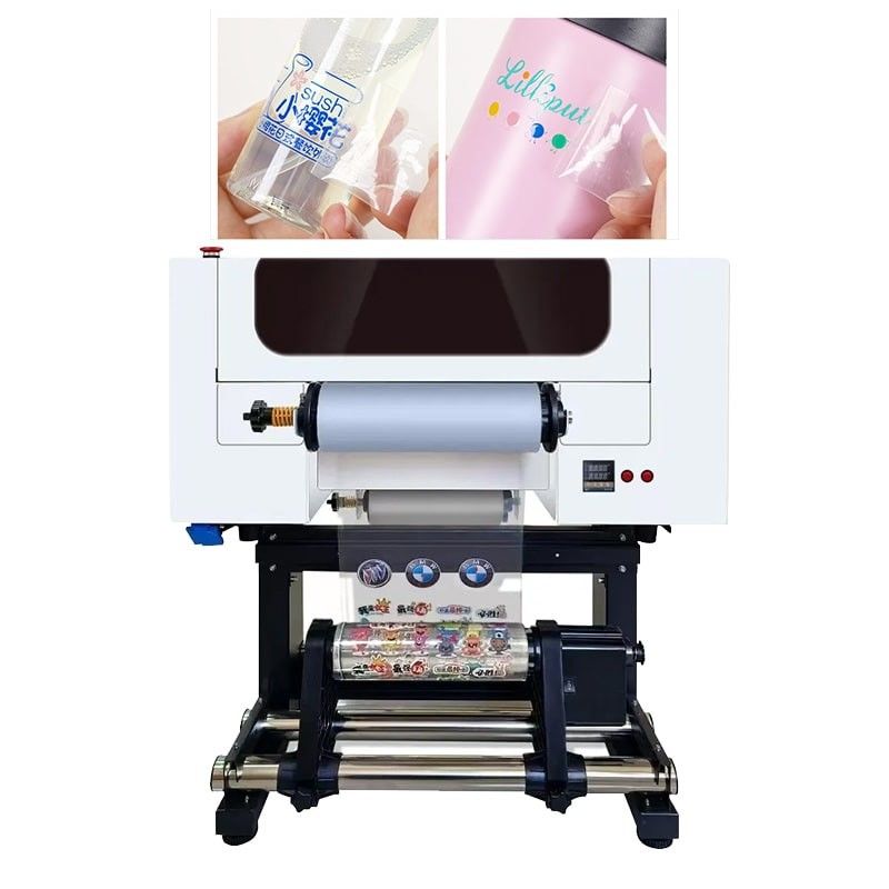 30cm Uv Dtf 전송 프린터 Xp600 헤드 Uv Dtf 롤 투 롤 프린터