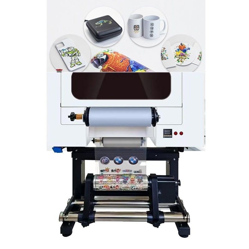 디지털 UV DTF 2 F1080 헤드 프린터 2 in 1 30cm/60cm 인쇄 폭