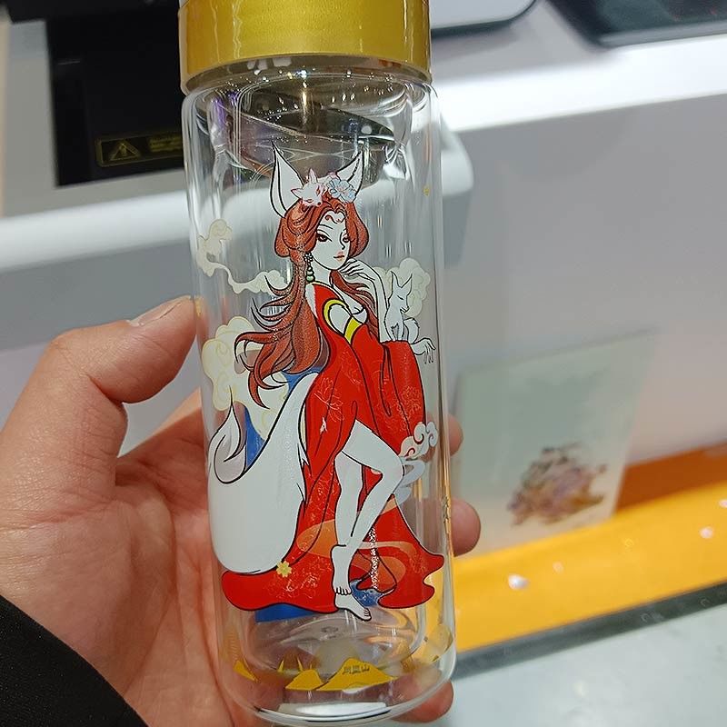 A3 UV 프린터 롤 소재 평면 실린더 병 전화 케이스 인쇄 기계