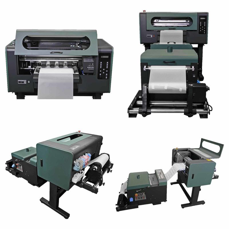 직물 응용용 CMYK+W 색상을 가진 필름 VT-300 A3 DTF 프린터