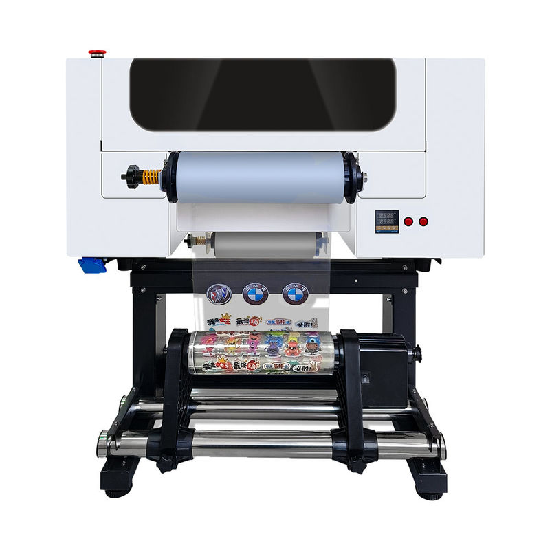 A3 롤 투 롤 UV DTF 프린터 자동 라미네이션과 함께 30cm UV DTF 프린터