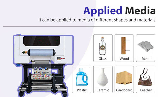 디지털 UV DTF 2 F1080 헤드 프린터 2 in 1 30cm/60cm 인쇄 폭