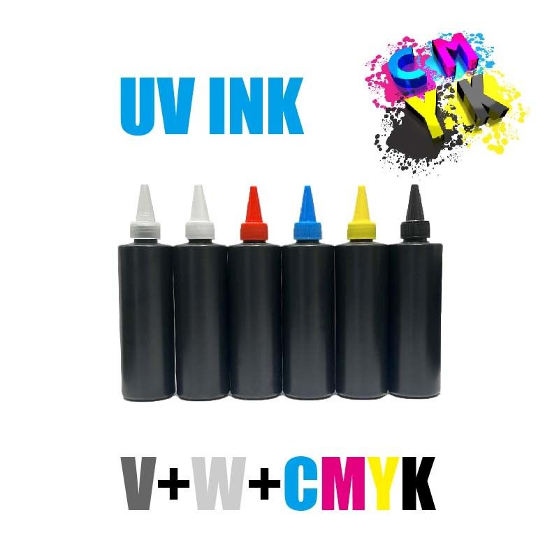 유프 큐레이블 잉크 하드 소프트 LED UV 잉크 에프슨 I3200 XP600 DX4 DX5 DX7
