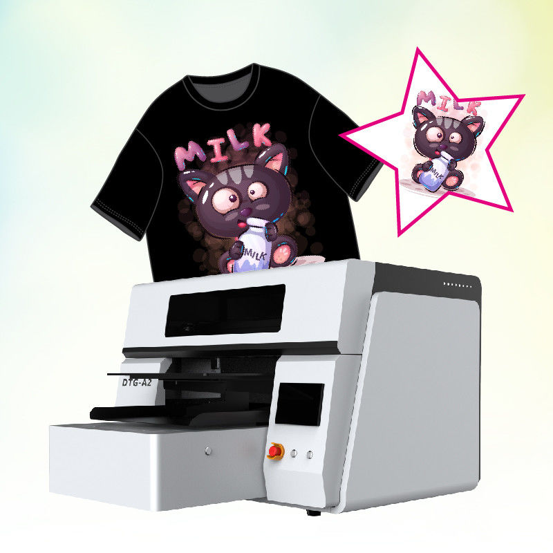 A2 DTG Printer Screen Printing Direct to Garment Low MOQ Advantage