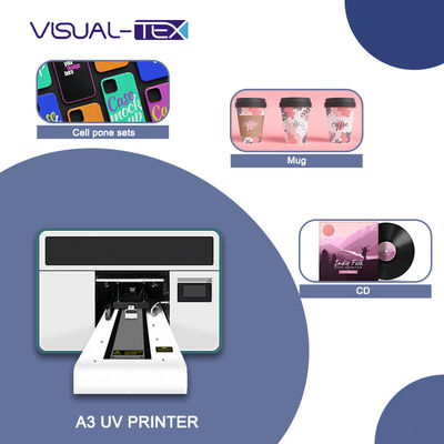 미니 A3 UV 프린터 A3 LED 회전 병 UV 프린터 전화 케이스 평면 UV 프린터 기계