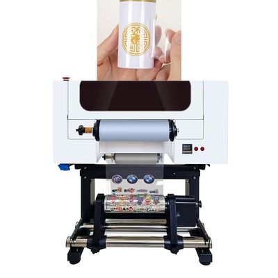 2*F1080 프린터 헤드와 300mm UV 프린터 CMYK+W+V를 지원합니다 밝고 다채로운
