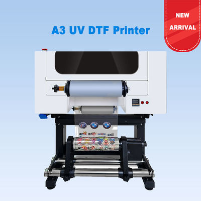 A3 UV DTF 프린터 30cm UV DTF 프린터 티셔츠 프린터 필름 프린터 직접